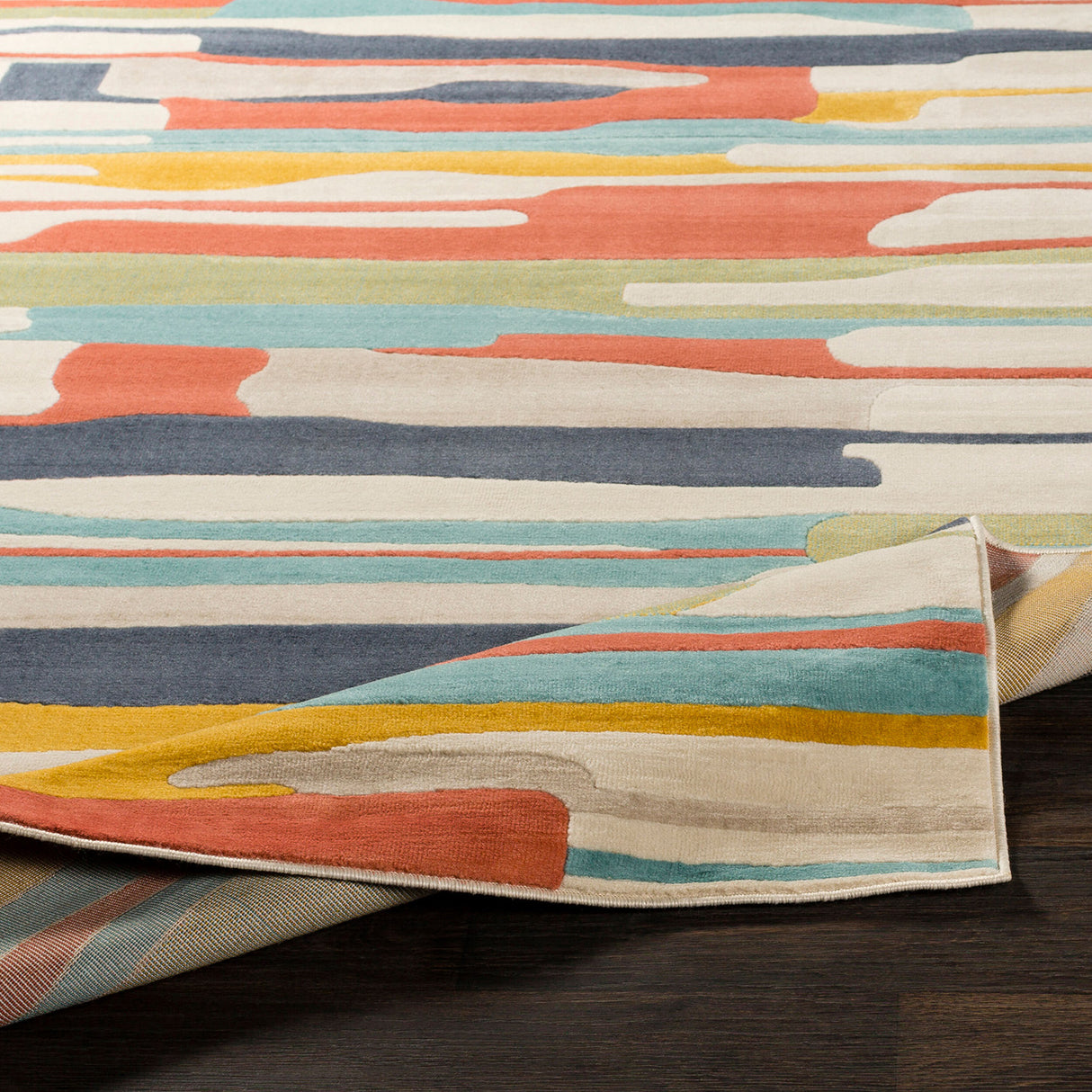 City Machine Woven Rug