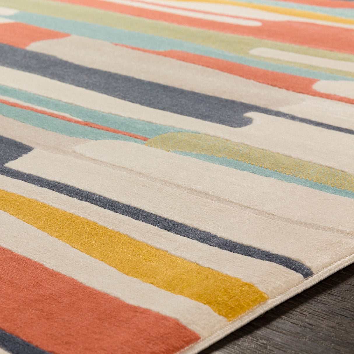 City Machine Woven Rug