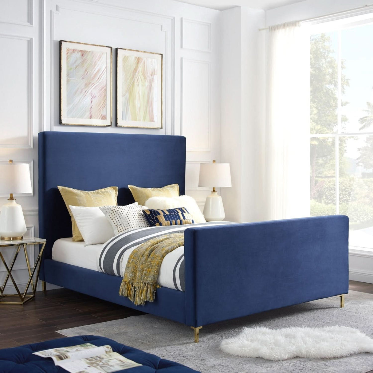 Cama Dean Velvet