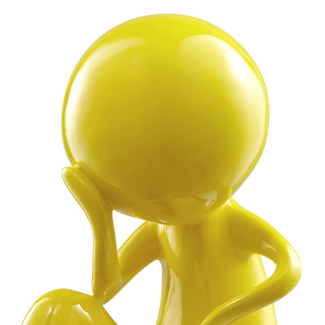 Escultura del pensador giallo