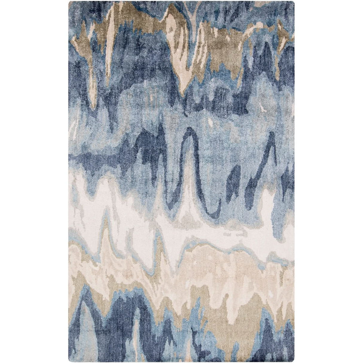 Gemini Blue Handmade Rug