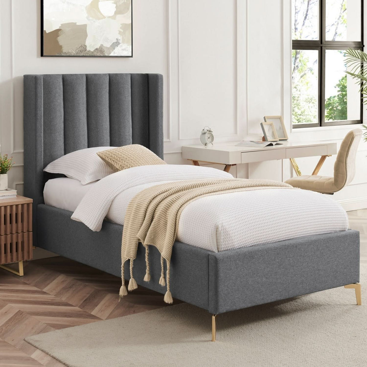 Cama de lino Caliyah