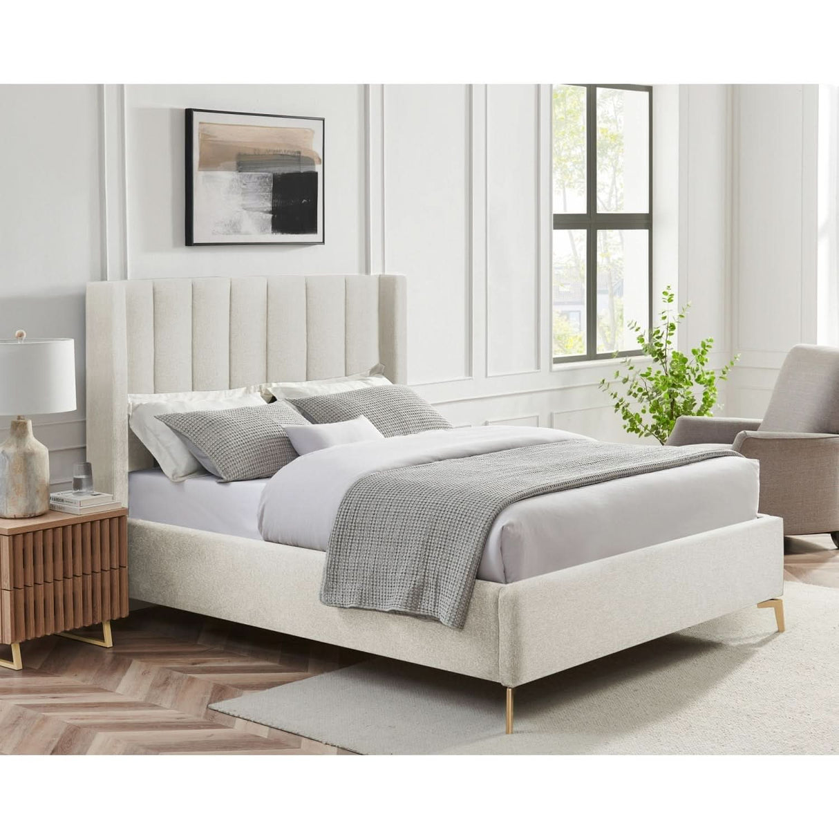 Cama de lino Caliyah