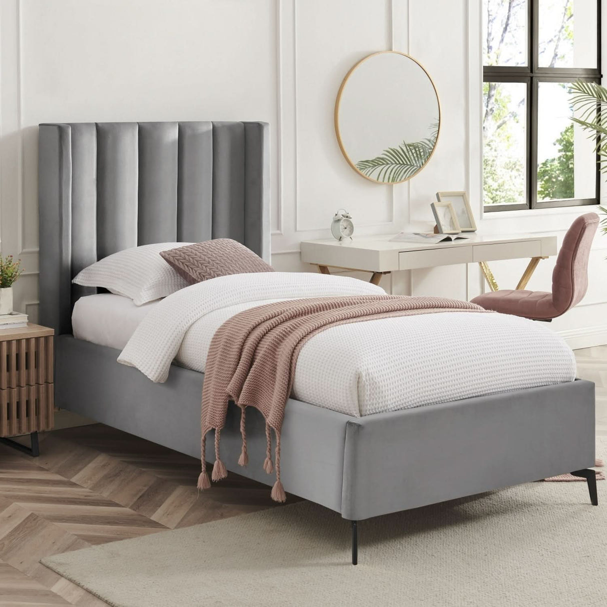 Cama de terciopelo Caliyah