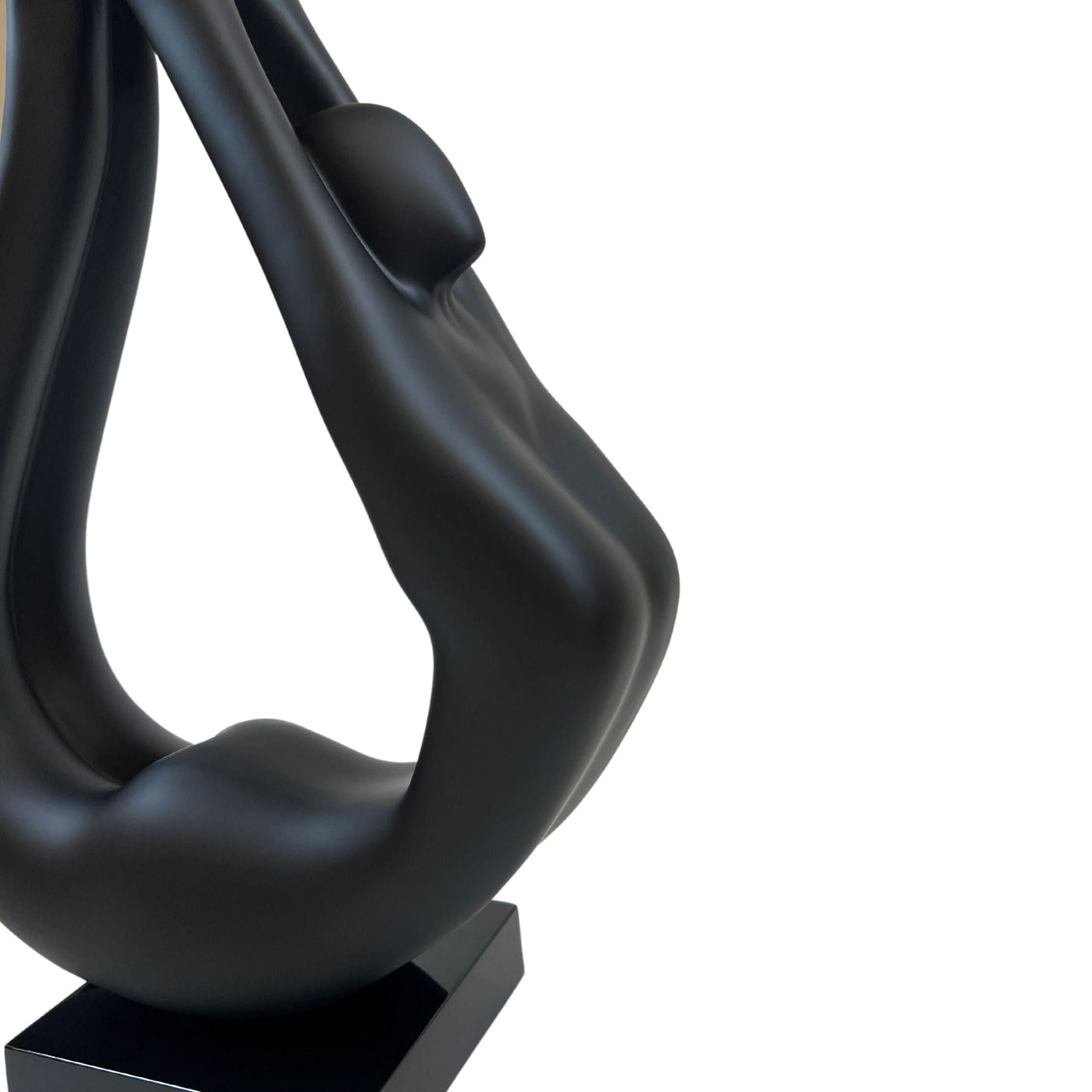 Yoga Black Sculpture