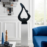 Yoga Black Sculpture