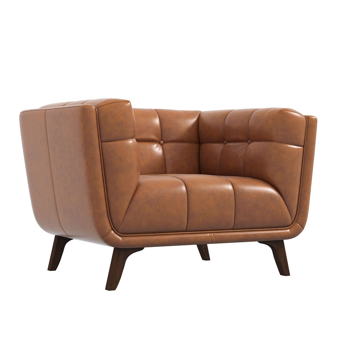 Hudson Leather Lounge Chair