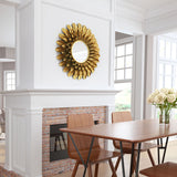 Sunflower Round Mirror