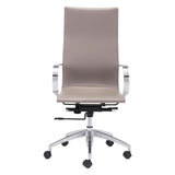 Silla de oficina con respaldo alto Glider