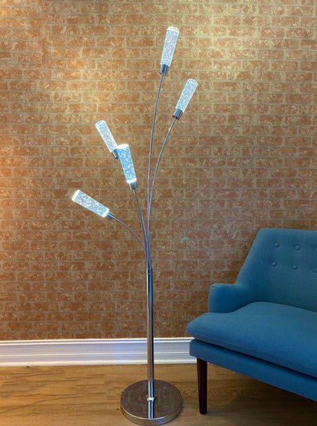 Crystal Cylinders Floor Lamp