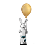 Chrome Bunny Balloon