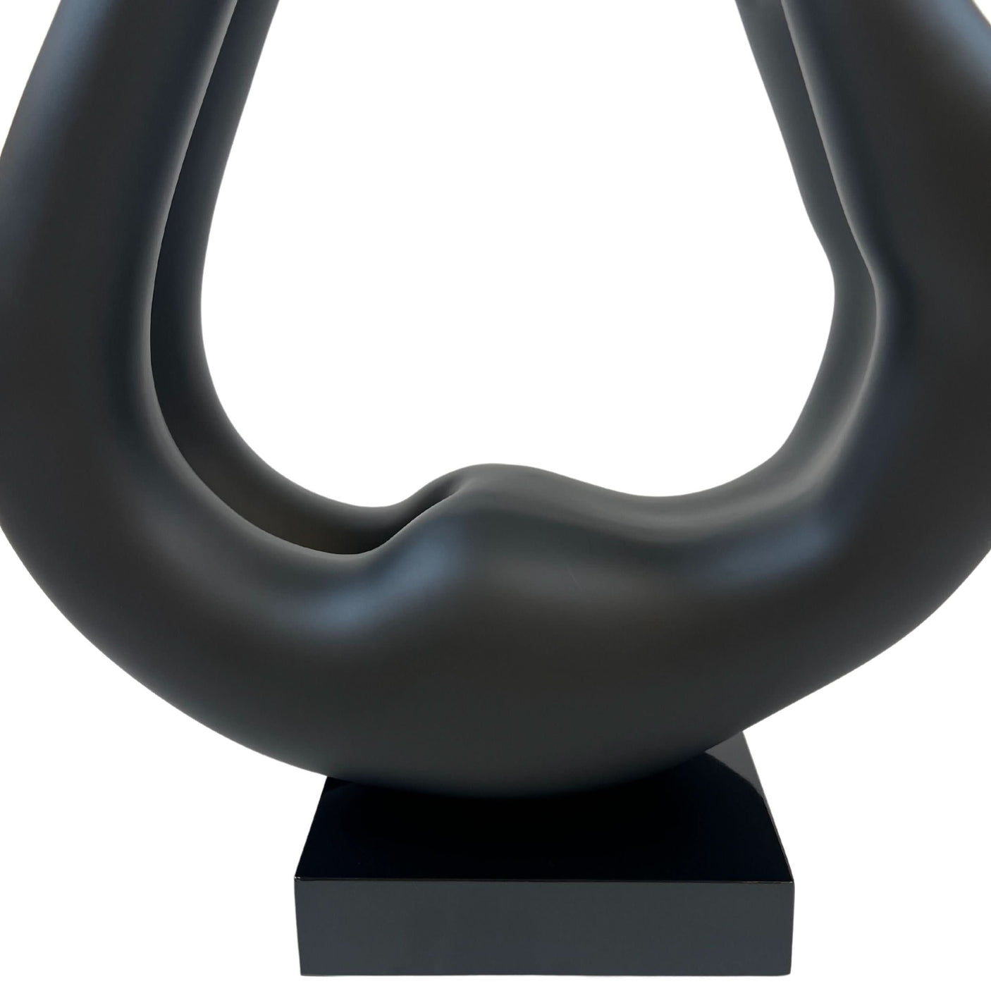 Yoga Black Sculpture