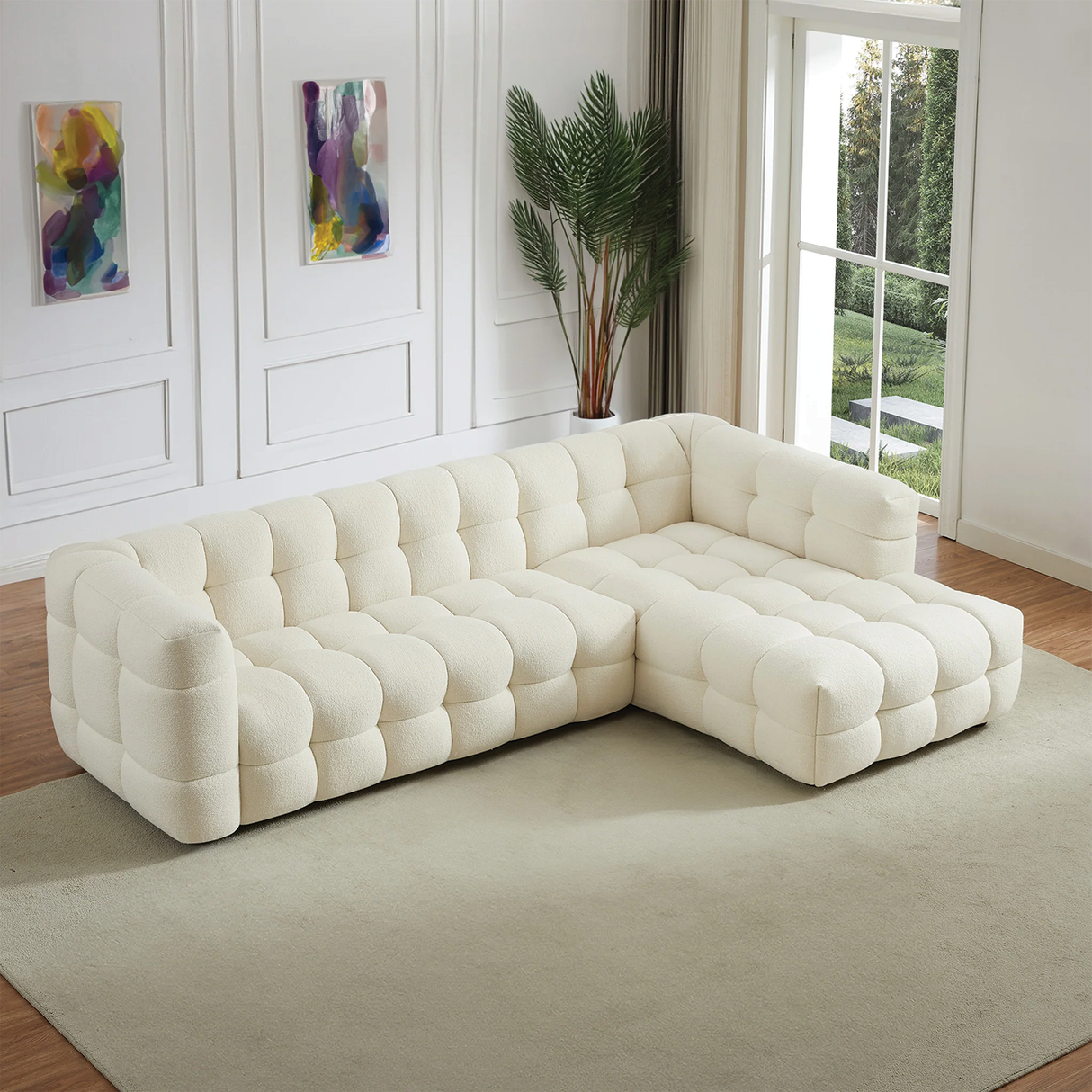 Morrison Boucle Right Sectional