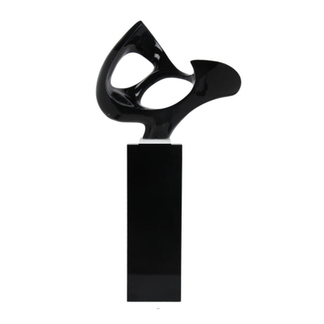 Abstract Mask Floor Sculpture 54"