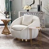 Celine Swivel Accent Chair