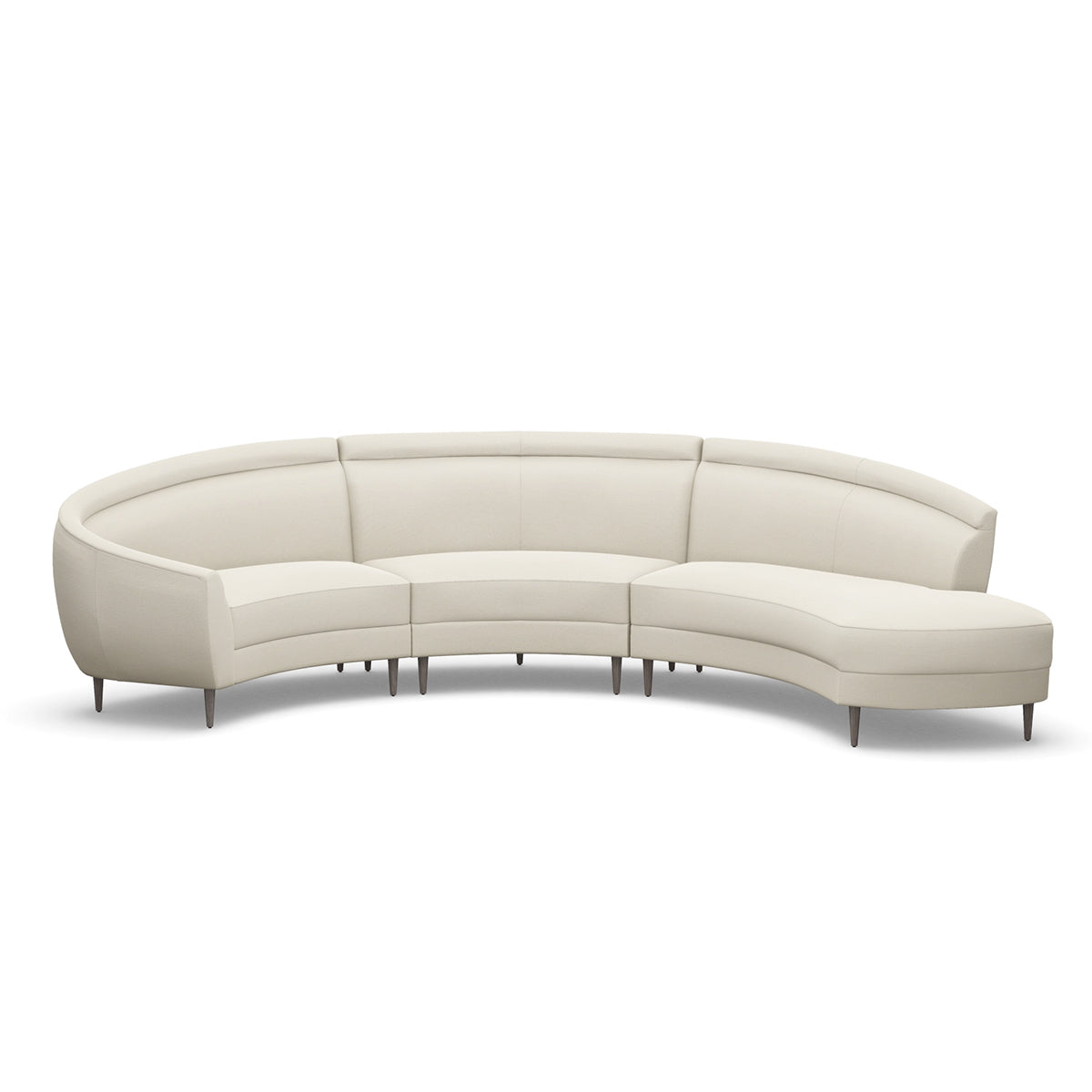 Capri Chaise 3 Piece Sectional