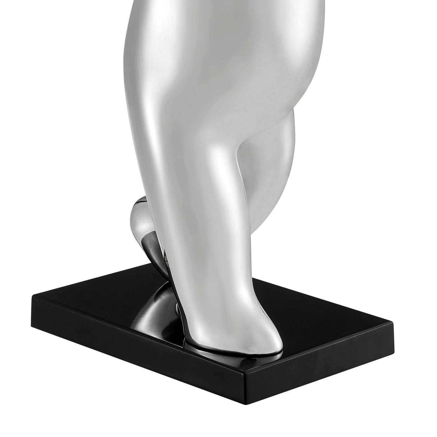 Chrome Bunny Balloon Statue