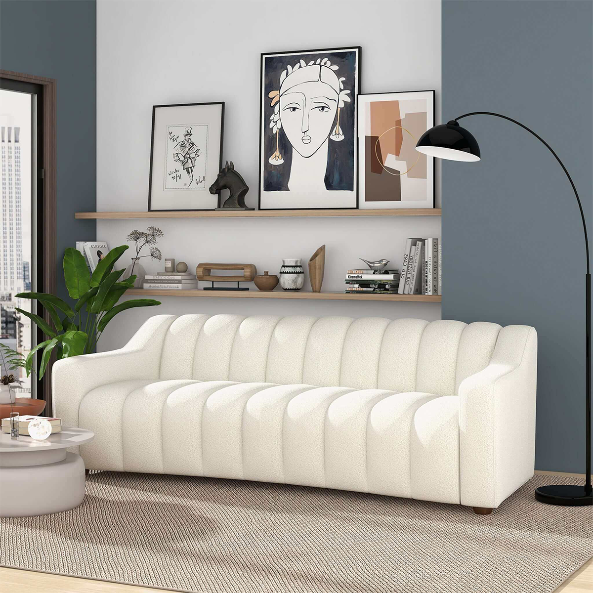 Maxwell Boucle Sofa