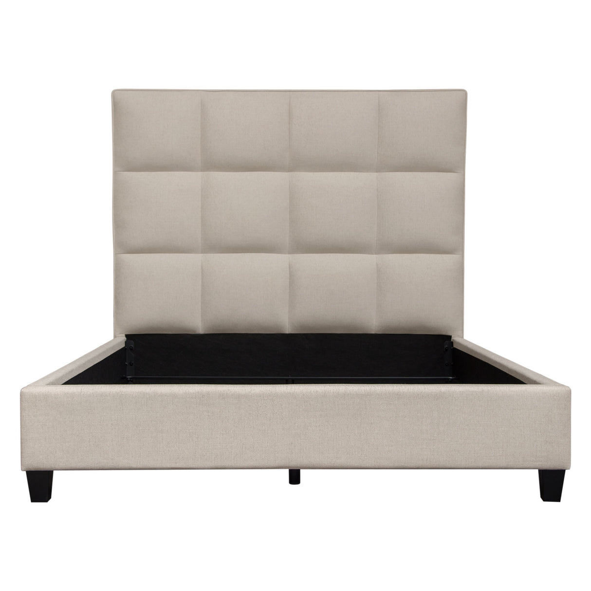 Devon Grid Tufted Bed