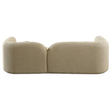 Donna Japandi Style Boucle Sofa