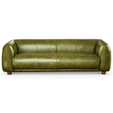 Detroit Boucle Leather Sofa