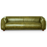 Detroit Boucle Leather Sofa