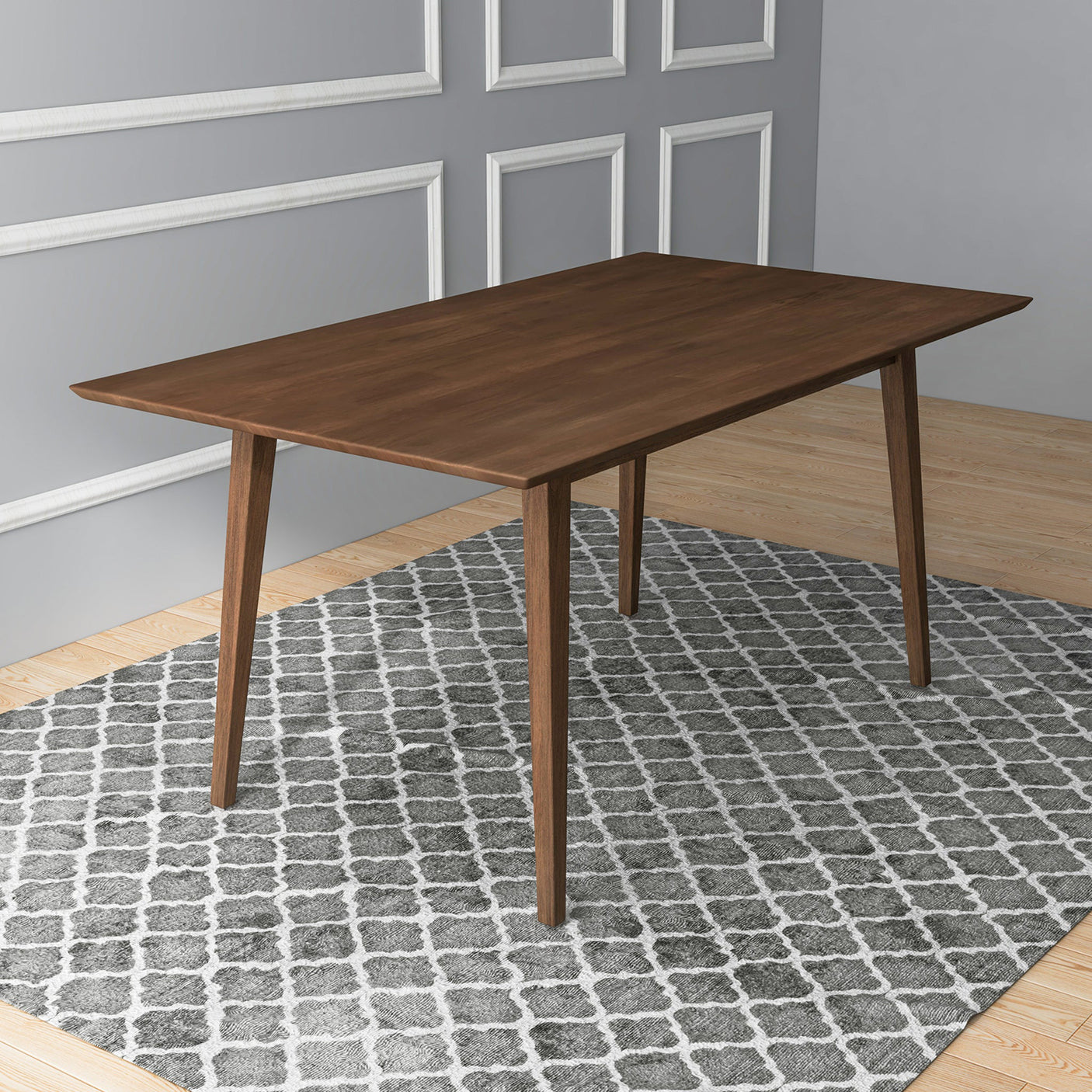 Shelby Modern Dining Table 63"