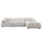 Paloma 4PC Modular Reversible Chaise Sectional