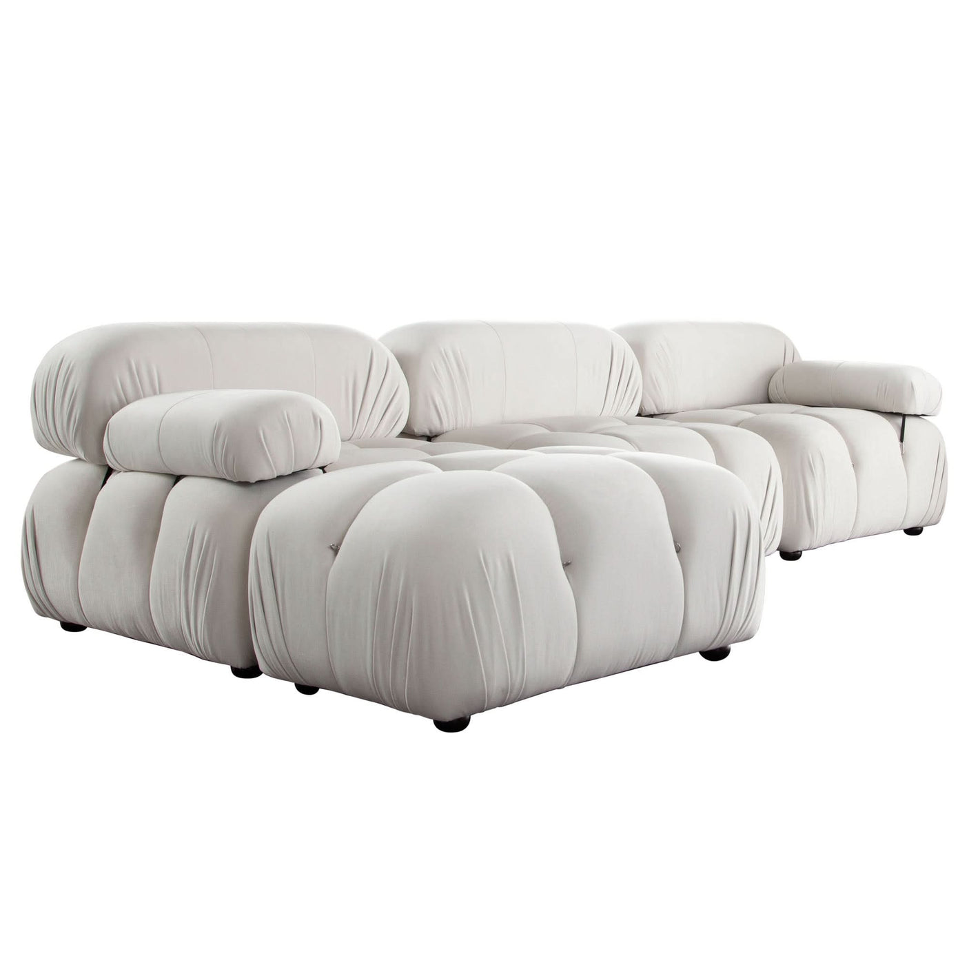 Chaise reversible modular de 4 piezas Paloma