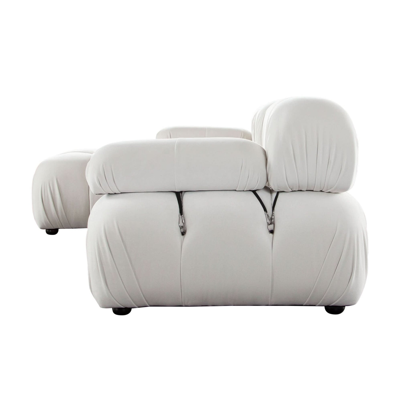 Chaise reversible modular de 4 piezas Paloma