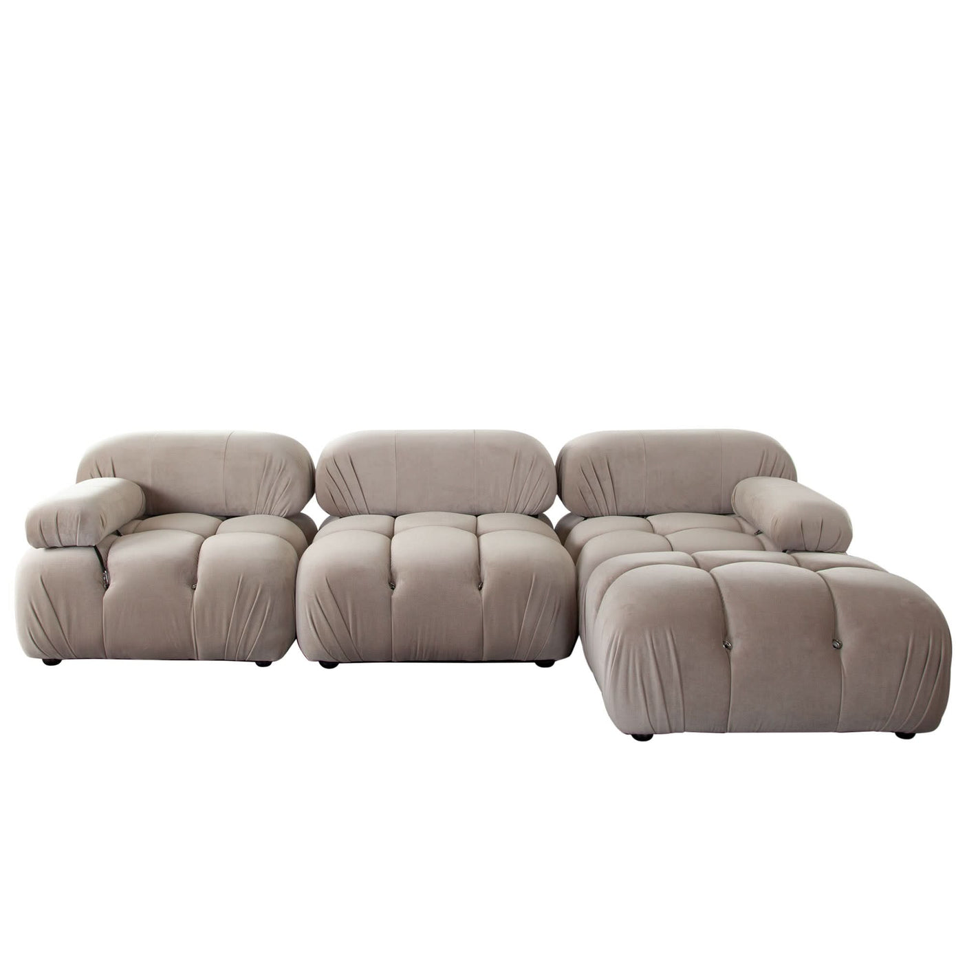 Chaise reversible modular de 4 piezas Paloma