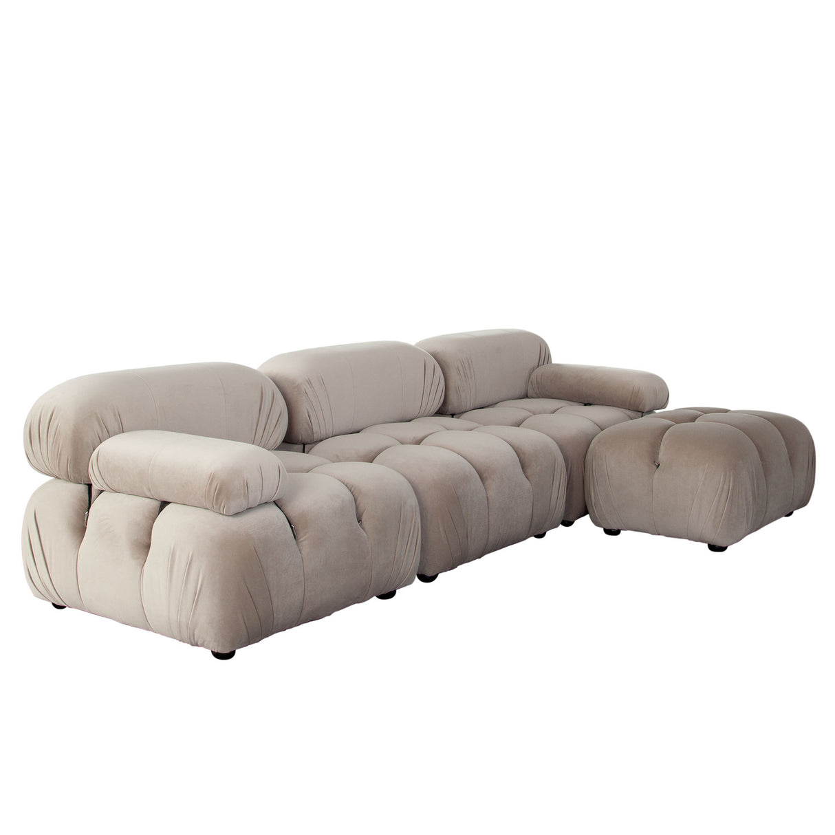 Paloma 4PC Modular Reversible Chaise Sectional