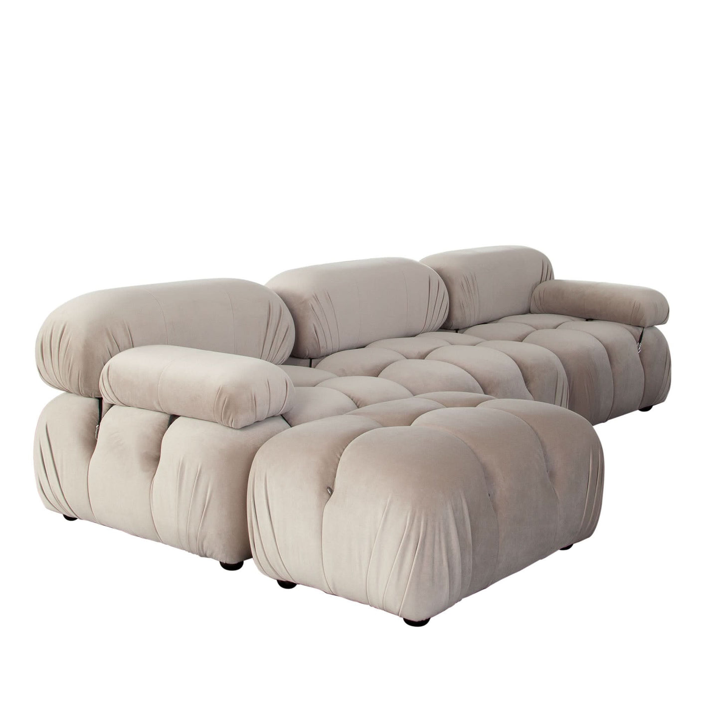 Chaise reversible modular de 4 piezas Paloma