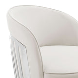 Luxe Elegance Swivel Accent Chair