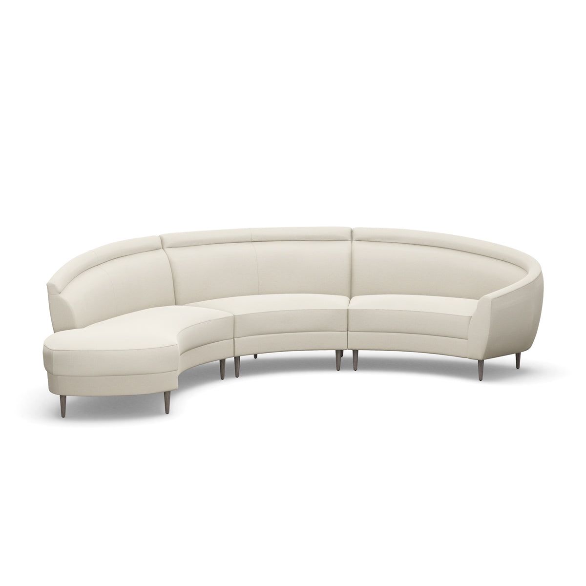 Capri Chaise 3 Piece Sectional