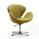 Raspberry Adjustable Swivel Chair