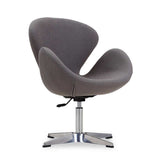 Raspberry Adjustable Swivel Chair