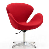 Raspberry Adjustable Swivel Chair