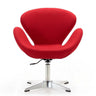 Raspberry Adjustable Swivel Chair