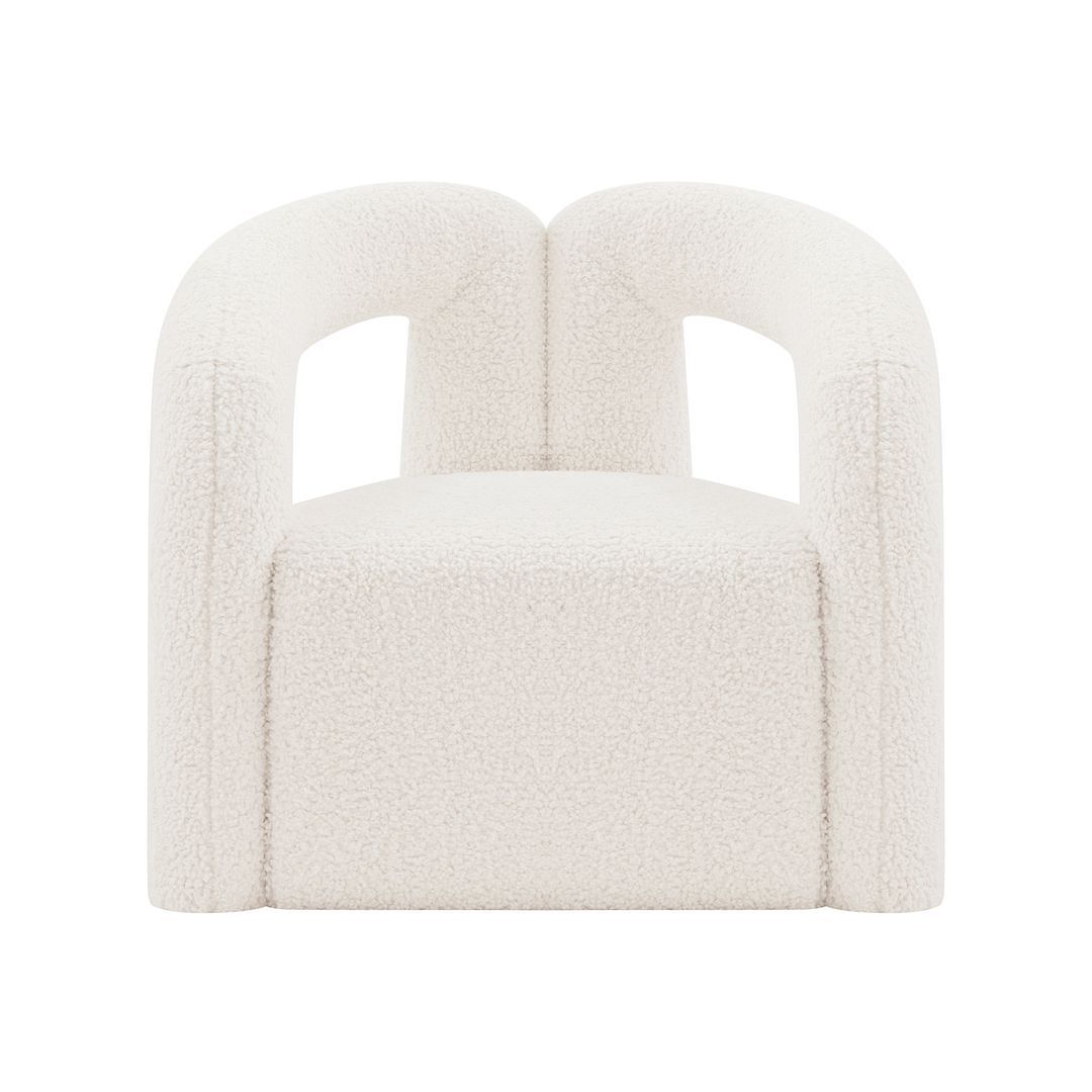 Darian Boucle Accent Chair