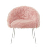 Ana Lux Fur Accent Chair