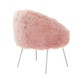 Ana Lux Fur Accent Chair