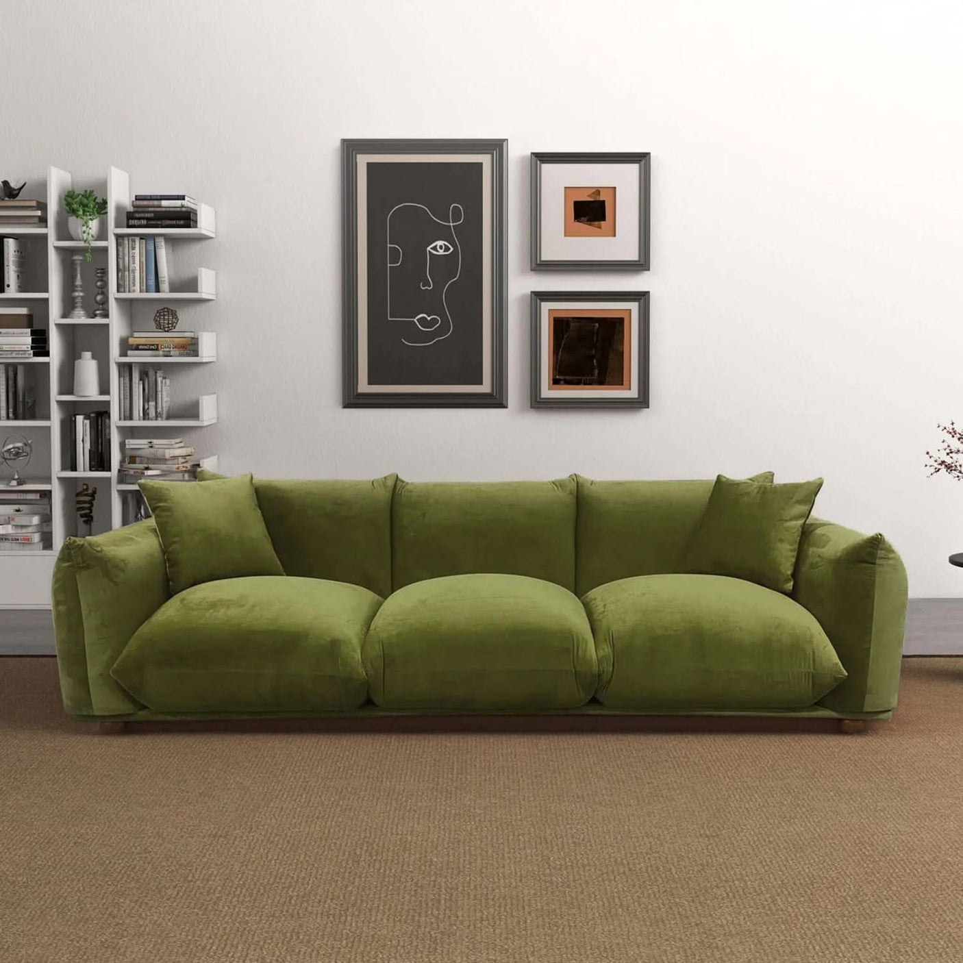 Ashton Velvet Sofa