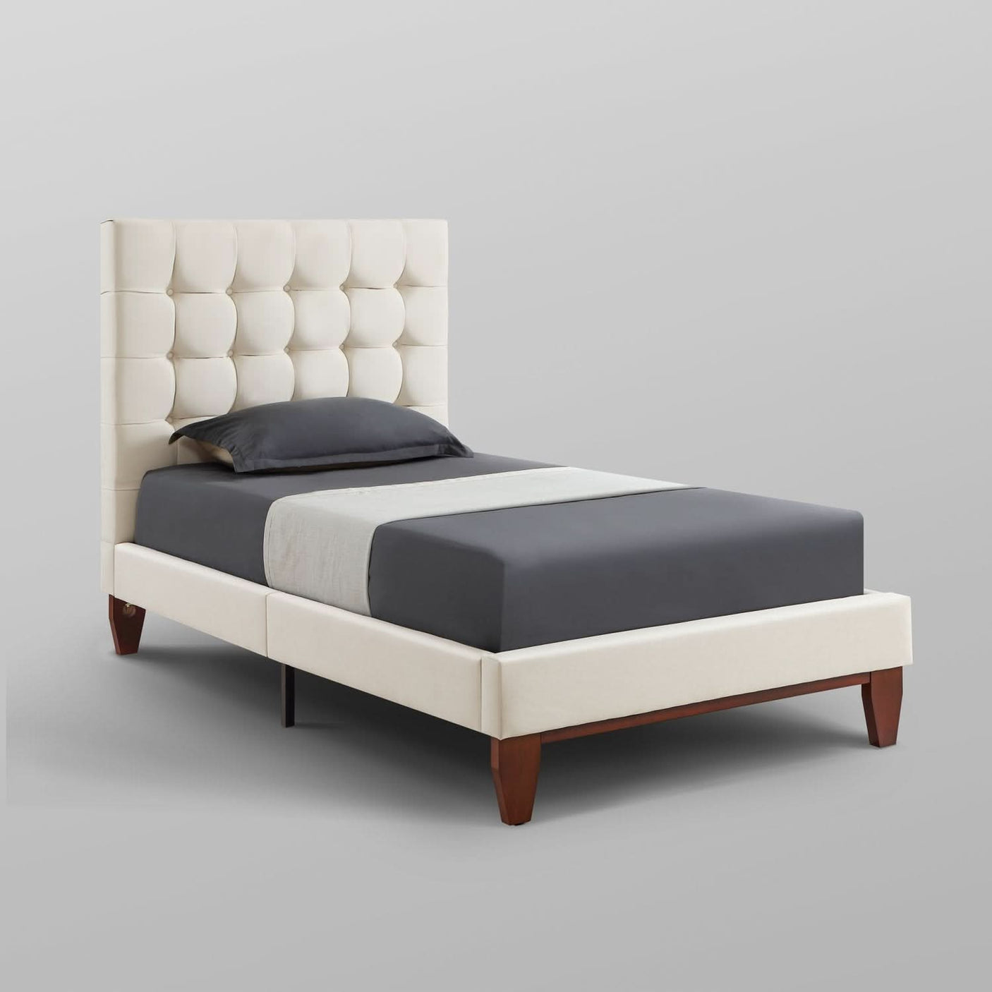 Bond Linen Button Tufted Bedframe