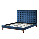 Bond Velvet Button Tufted Bedframe