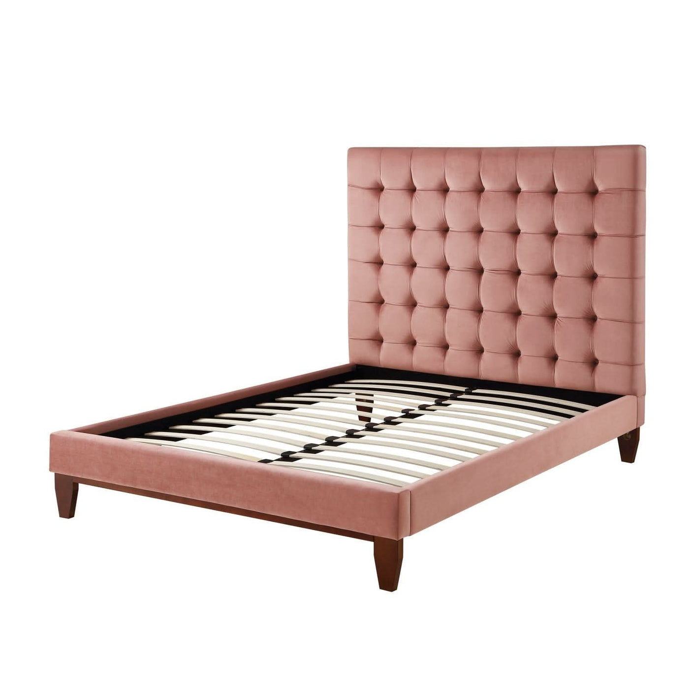 Bond Velvet Button Tufted Bedframe