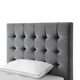 Bond Velvet Button Tufted Bedframe