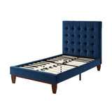 Bond Velvet Button Tufted Bedframe