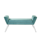 Crawford Velvet Bench