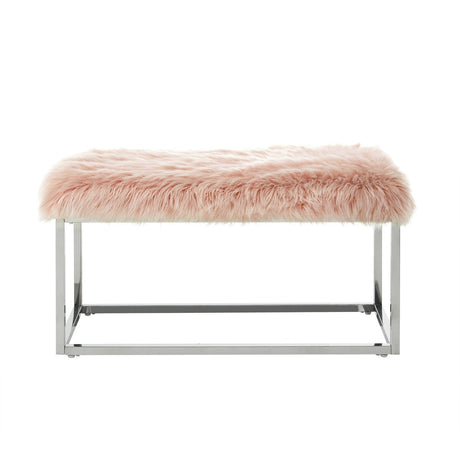 Monet Lux Fur Bench